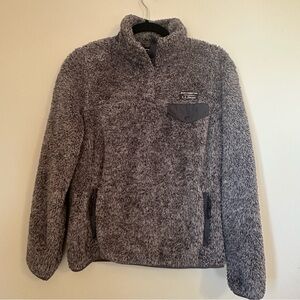 LL Bean Hi-Pile Fleece Pullover